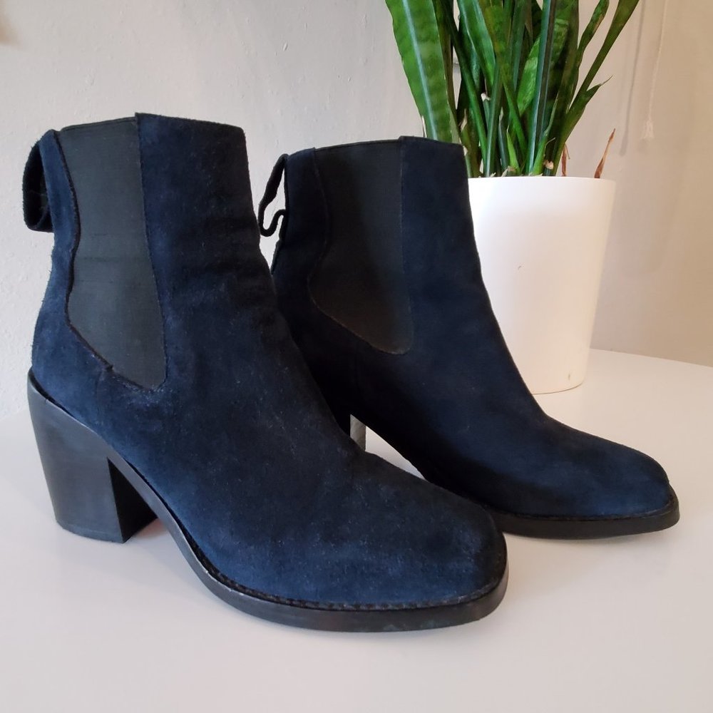 Blue , Design Lab, 7.5, ankle boots